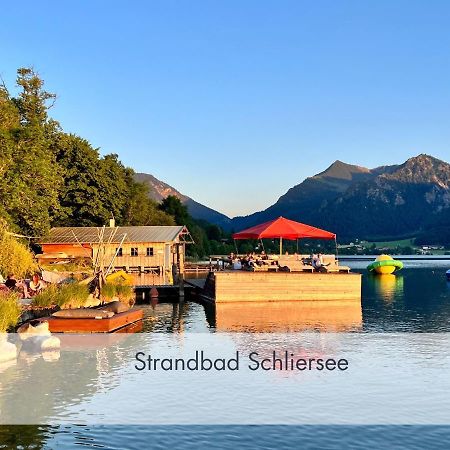 Seenaehe-Seeblick-Bergblick-Bio, Natur, Bleibe Am Berg Schliersee Extérieur photo