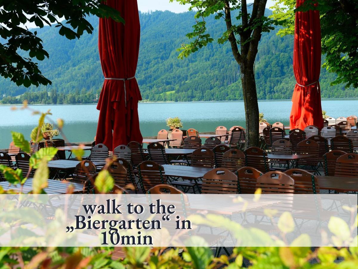 Seenaehe-Seeblick-Bergblick-Bio, Natur, Bleibe Am Berg Schliersee Extérieur photo